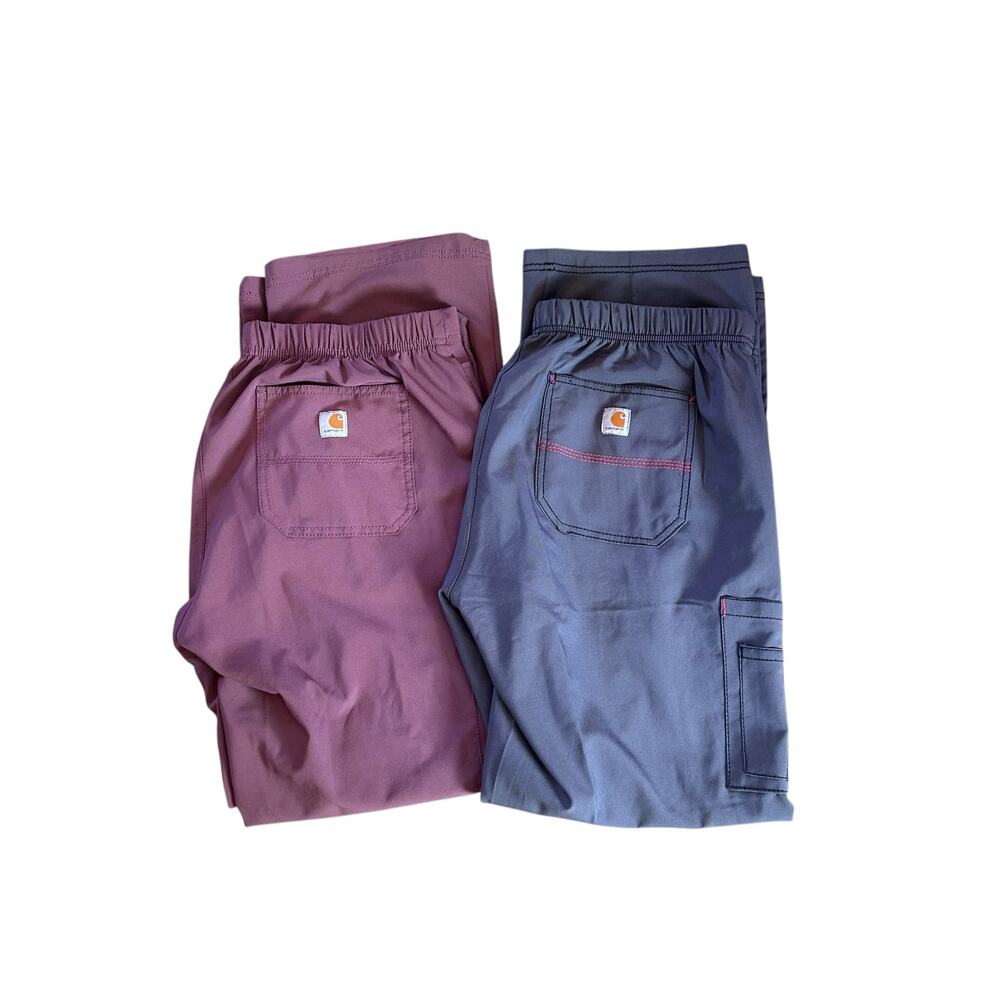 Carhartt Women's Ankle & Cropped Pants in Purple and Blue